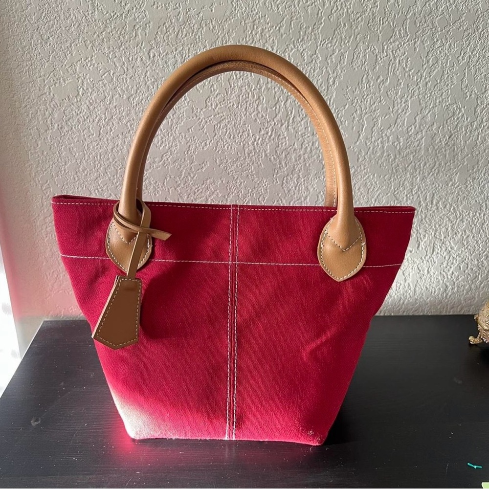 Vintage Red Mini Tote
